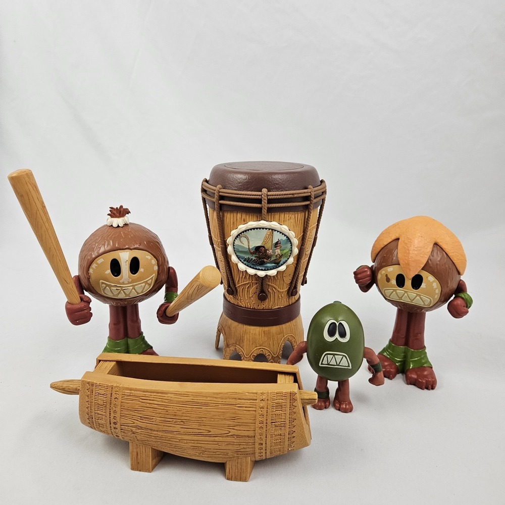 Disney Moana 6 Piece Percussion Set Musical Instruments Jakks Pacific